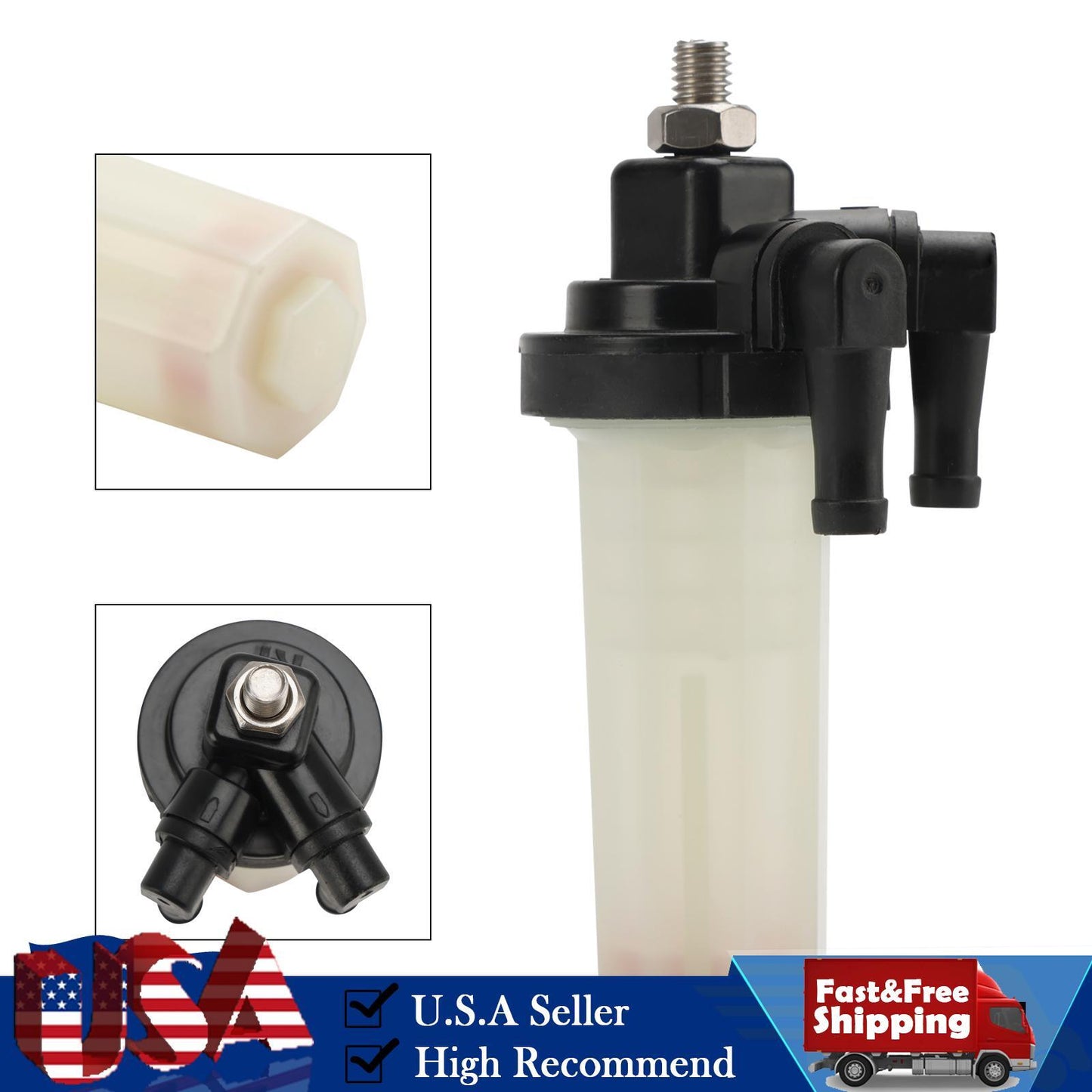 Fuel Filter for Yamaha 4-strokes 80HP 90HP 95HP 100HP 60C-24560-00 68V-24469-01