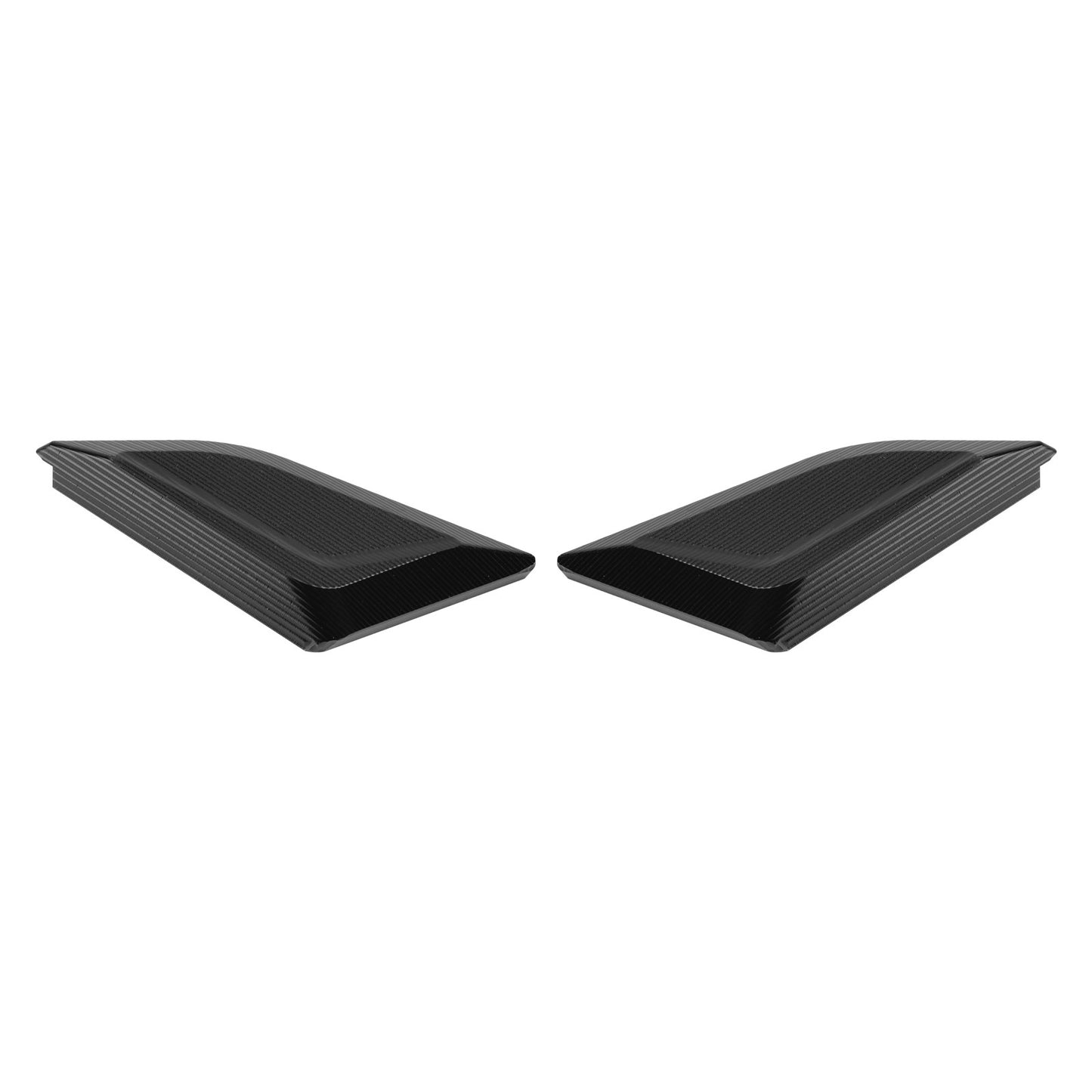 Black mirror delete block off plates fits Ducati Panigale V4 V4R V4S 2018-2024