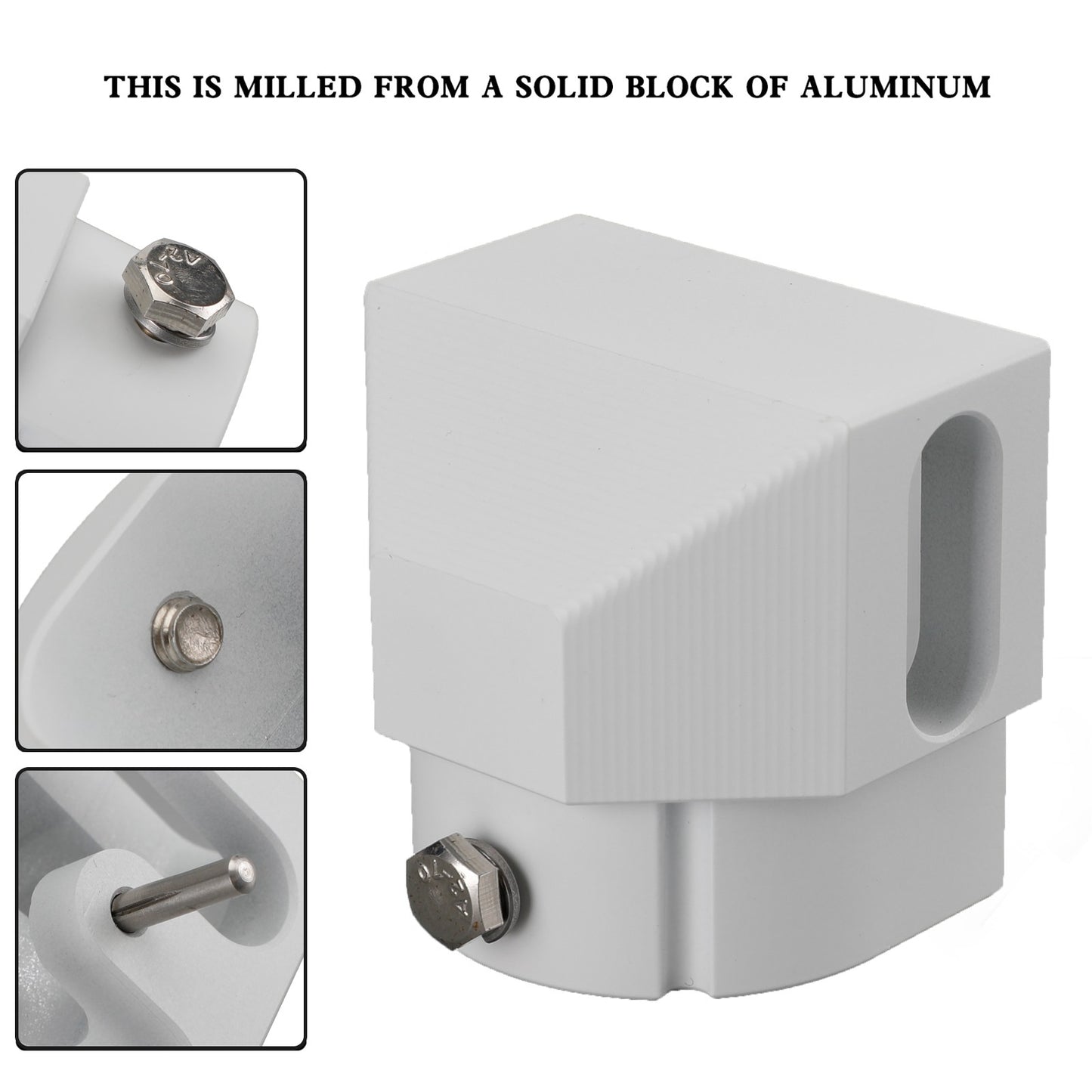 Alminum Replacement Part End Plug Solid For Dometic SUNCHASER II Awning