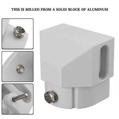 Alminum Replacement Part End Plug Solid For Dometic SUNCHASER II Awning