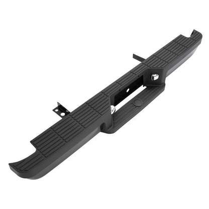 Solid Spare For Ford Ranger Styleside 1993-2011 Black Steel Rear Bumper Assembly Face Bar