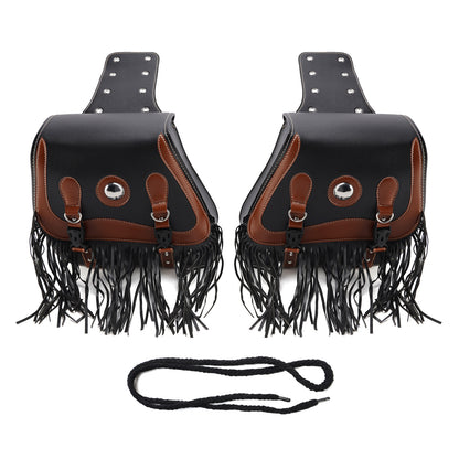 Side Tail Bag Saddlebag Color Matching Luggage Black 26L For Scooter Motorcycle