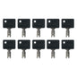 (10) Ignition Key For Caterpillar Crown Yale Hyster Gradall  - 107151-002, 166