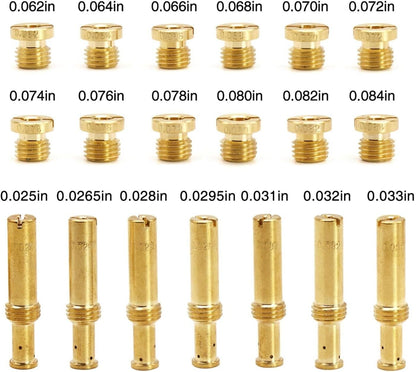 1 Set/19PCS Jet Assortment Kit For S&S Cycle Super B,E,G Carbs Carburetors