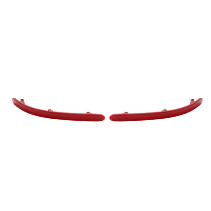 L+R Pair Rear Bumper Reflector W/ Red Lens No Light For VW Touareg 7L 2002-2010