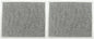 Solid Spare (2) Range Hood Aluminum Mesh Grease Filters 8-3/4" x 10-1/2" x 3/32"