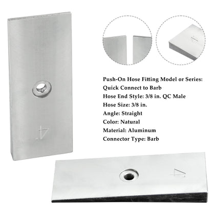 2PCS 2" Wide 4°Degree Steel Leaf Spring Degree Shims Silver~~