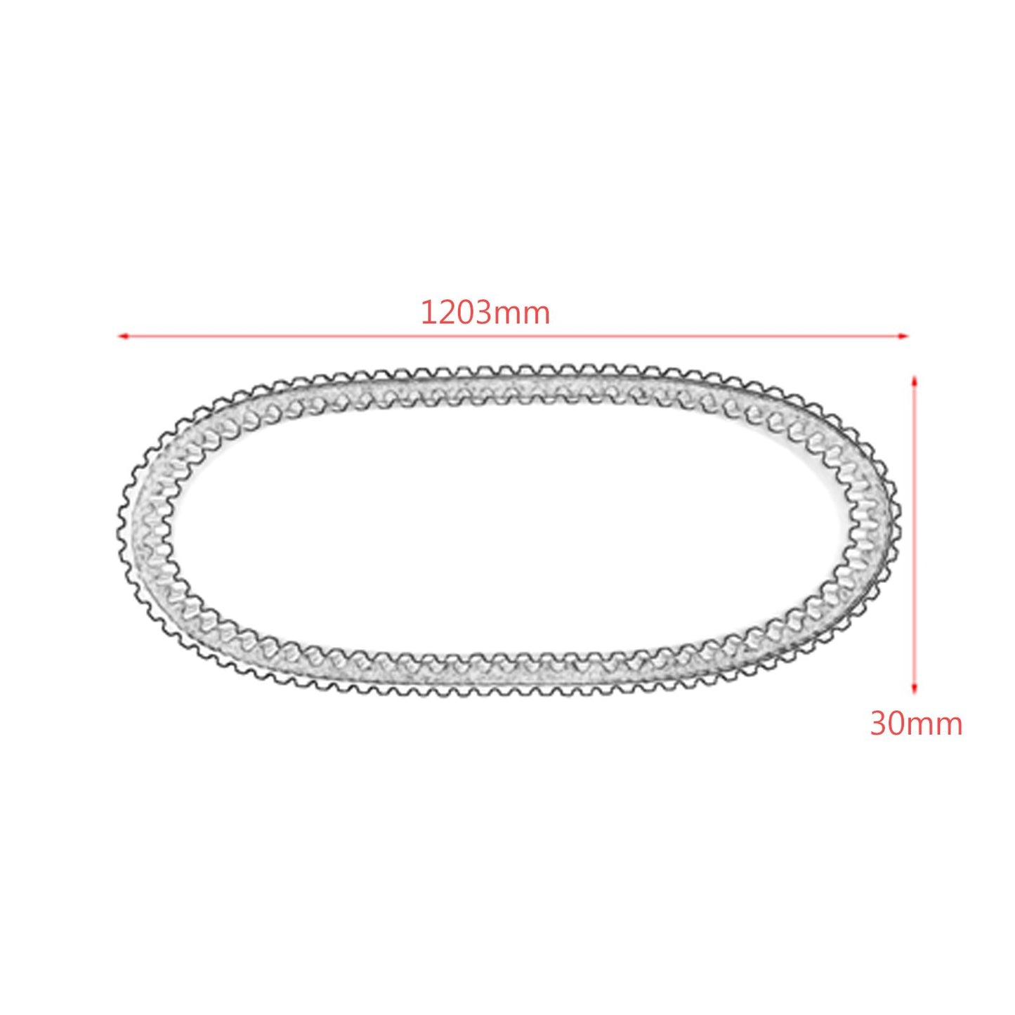 Drive belt for Kioti Mechron 2200 2240 2011-2017 Cushman 1600XD 2014-2016