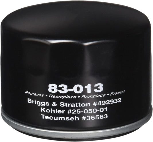 Solid Spare Oregon 83-013 Oil Filter Replaces Briggs & Stratton Kohler Tecumseh