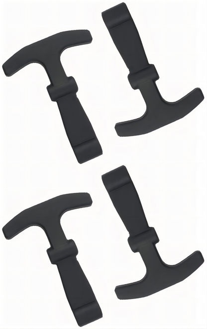 Heavy Duty Replacement Black Cooler Latches Compatible with YETI RTIC 4Pack