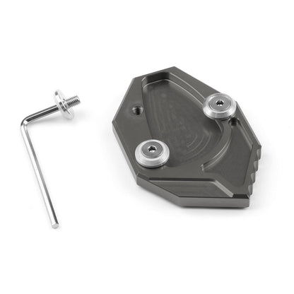Side Stand Kickstand Plate For Kawasaki ZX-14R/ZZR1400 07-14 GTR1400 08-14 Gray