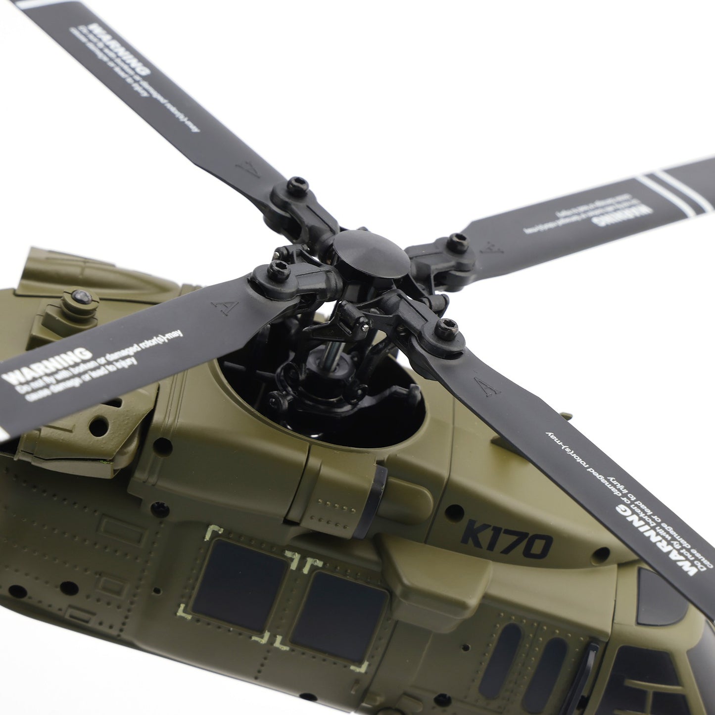 Wltoys K170 RC Helicopter UH-60L 4CH Brushless 6-Axis Gyro Aircraft Kid Toy
