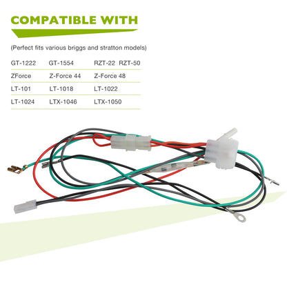 698330 Lawn Tractor Wire Harness For Briggs & Stratton RZT50 48 44 LTX1046 RZT22