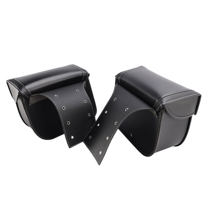 Tail Bag Side Saddlebag Tail Bag Luggage Pouch Storage Black 28L For Motorbike