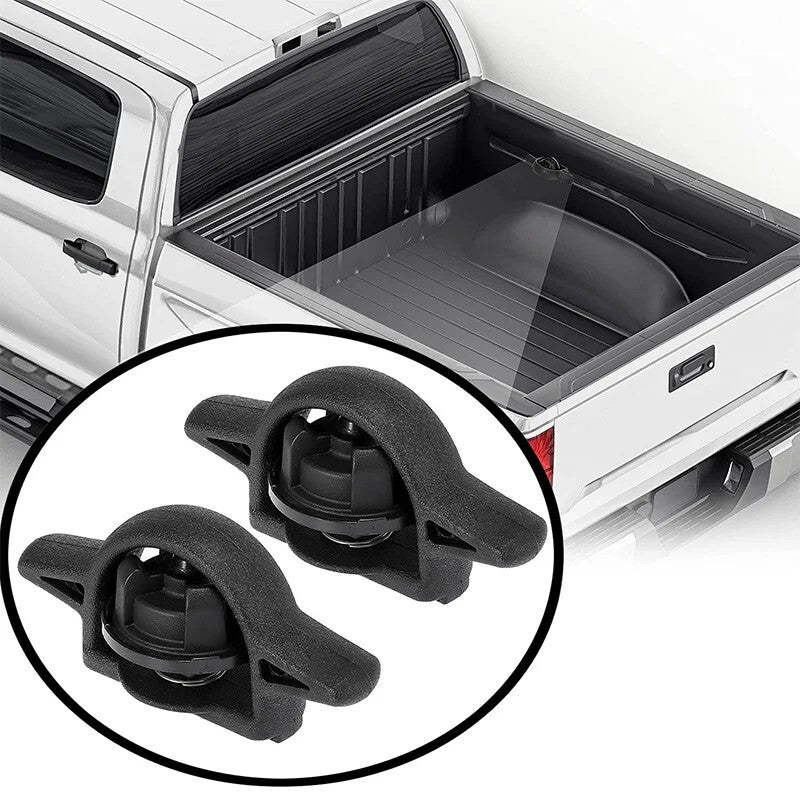 4PCS Cargo Truck Bed Tie Down Cleats For 2005-2020 Toyota Tacoma Black