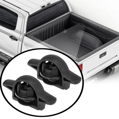 4PCS Cargo Truck Bed Tie Down Cleats For 2005-2020 Toyota Tacoma Black