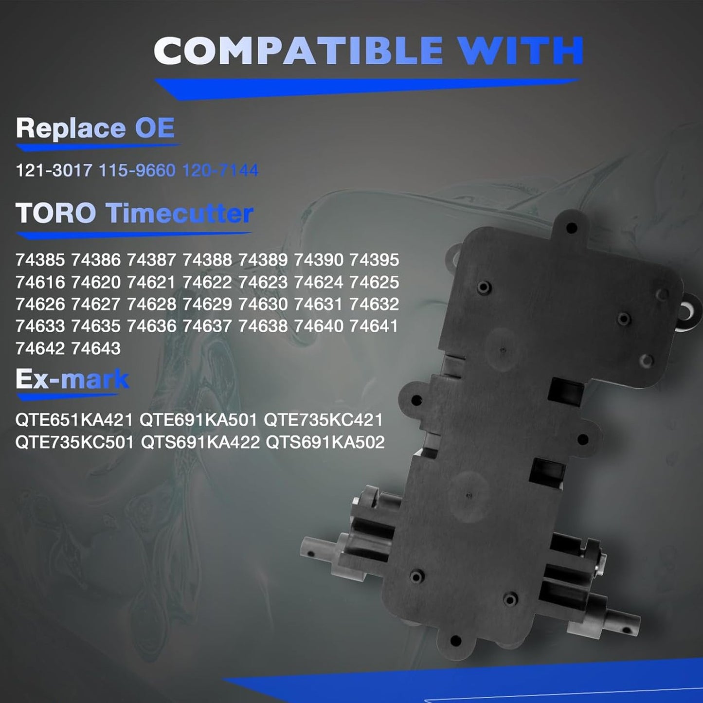 121-3017 Brake Control Module Box Assembly For Toro Timecutter ZS SS MX Exmark