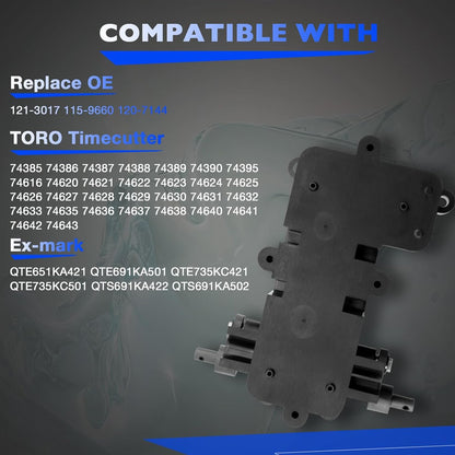 121-3017 Brake Control Module Box Assembly For Toro Timecutter ZS SS MX Exmark