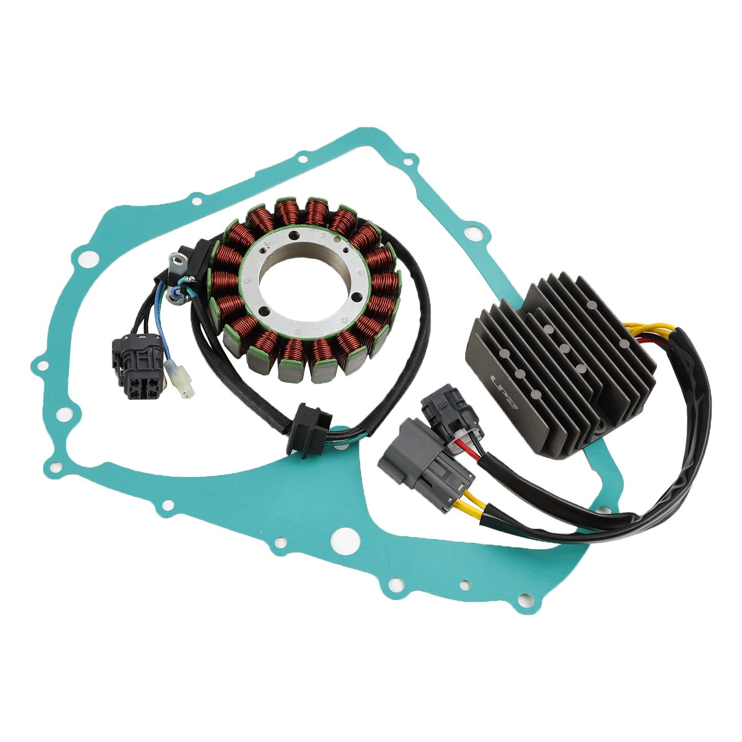 Generator Stator Regulator & Gasket For Kymco MXU 400 450i 465i Maxxer 400 450i