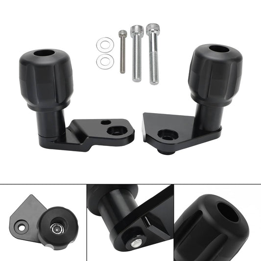 Solid Spare Crash Bobbins Protector Sliders Aluminum Black Fit For Suzuki Gsx-R 1000 R 17-21