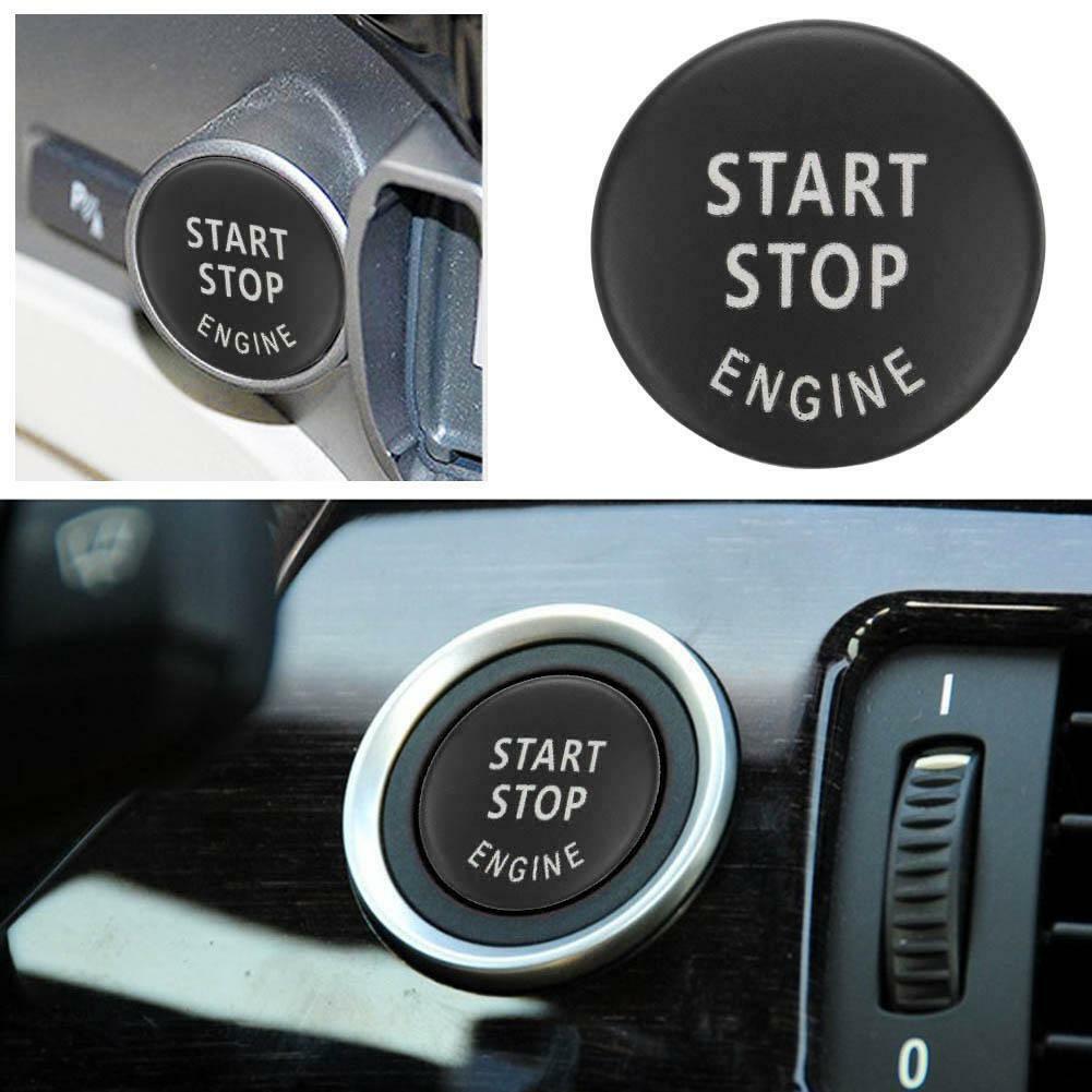 Black Start Stop Engine Button Switch Cover For BMW 540i 525i 528i 530i 535i