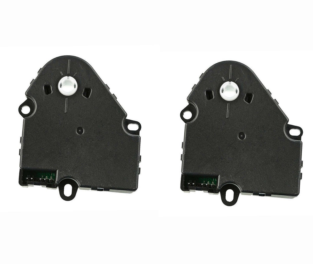 Pair HVAC Heater Air Blend Door Actuator For Chevy Silverado GMC Sierra 604-106