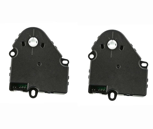 Solid Spare Pair HVAC Heater Air Blend Door Actuator For Chevy Silverado GMC Sierra 604-106