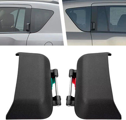 Black Outside Door Handle Rear Left+Right For 2007-2016 Compass LH+RH Jeep 2PCS