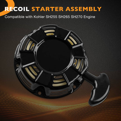 Rewind Recoil Starter Assembly Fit Kohler 3000 Series Engine SH265 SH270 196CC