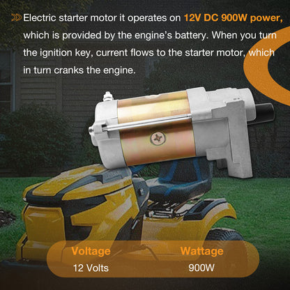 Electric Starter Motor Fit for MTD Cub Cadet 679cc Engines 4Q78HU 8Q78HU 8Q78HUA