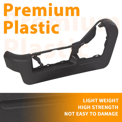 Solid Spare Fits 2009-2014 Ford F150 F-150 Driver Side Black Seat Track Cover New
