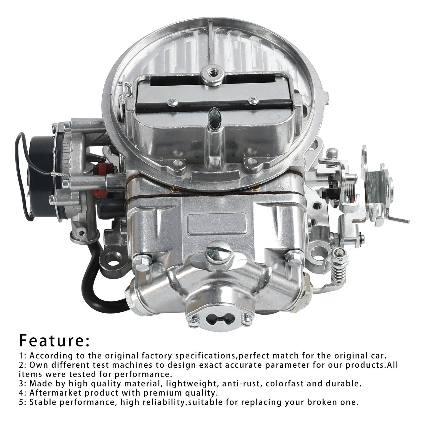 2BBL Carburetor 500 CFM Electric Choke 0-80500 For Holley 2300