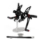 Rearset Rear set Foot pegs Fits for Kawasaki ZX6R ZX 6R 2007-2008 Black