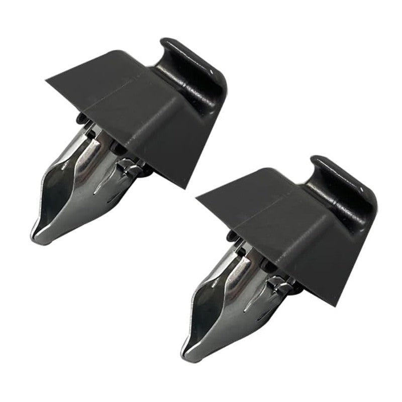 1Pair Front Sun Visor Holder Clips Black 13187128 Fit For Pontiac G8 2008-2009