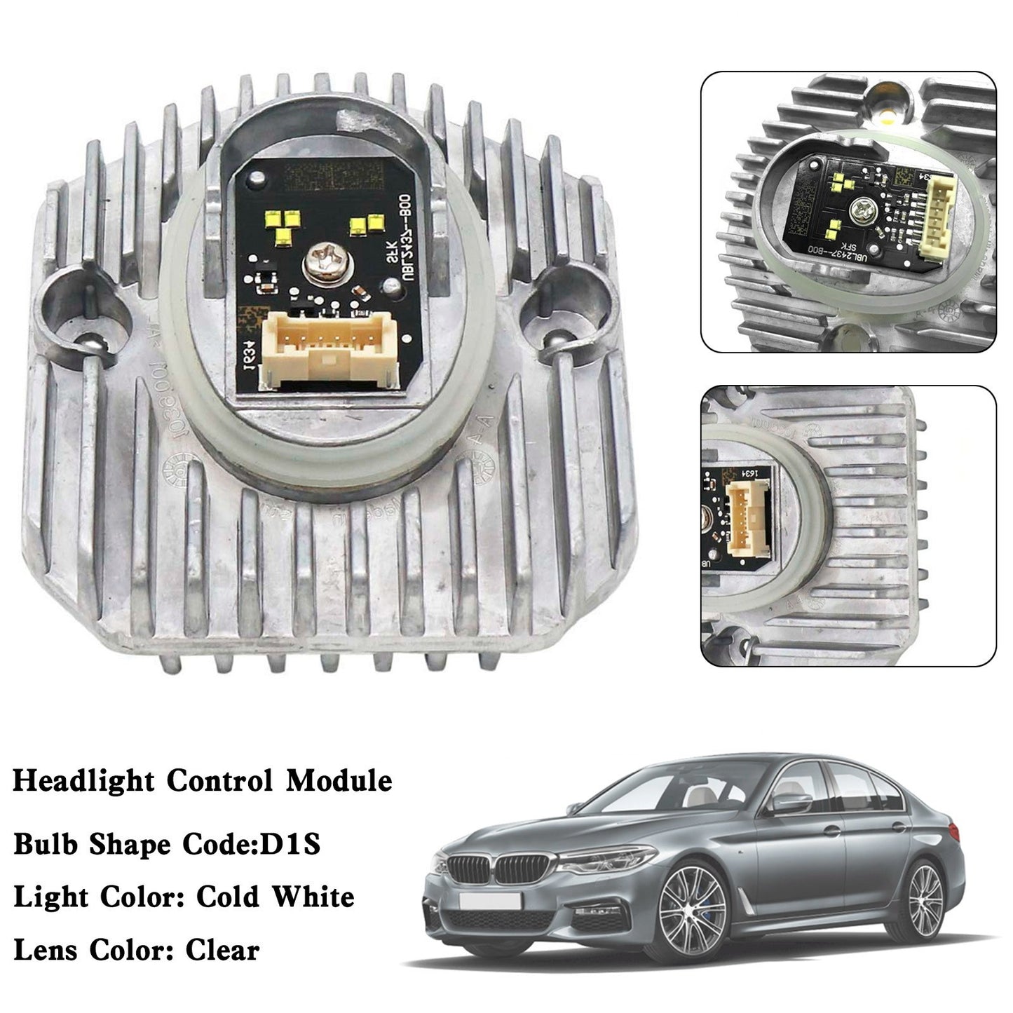 Right LED DRL Light Control Unit 63117214940 For BMW 5 Series G30 G38 2017-UE