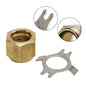 Propeller Nut with Locking Plate fit for Mercury Mercruiser 11-8M0056234