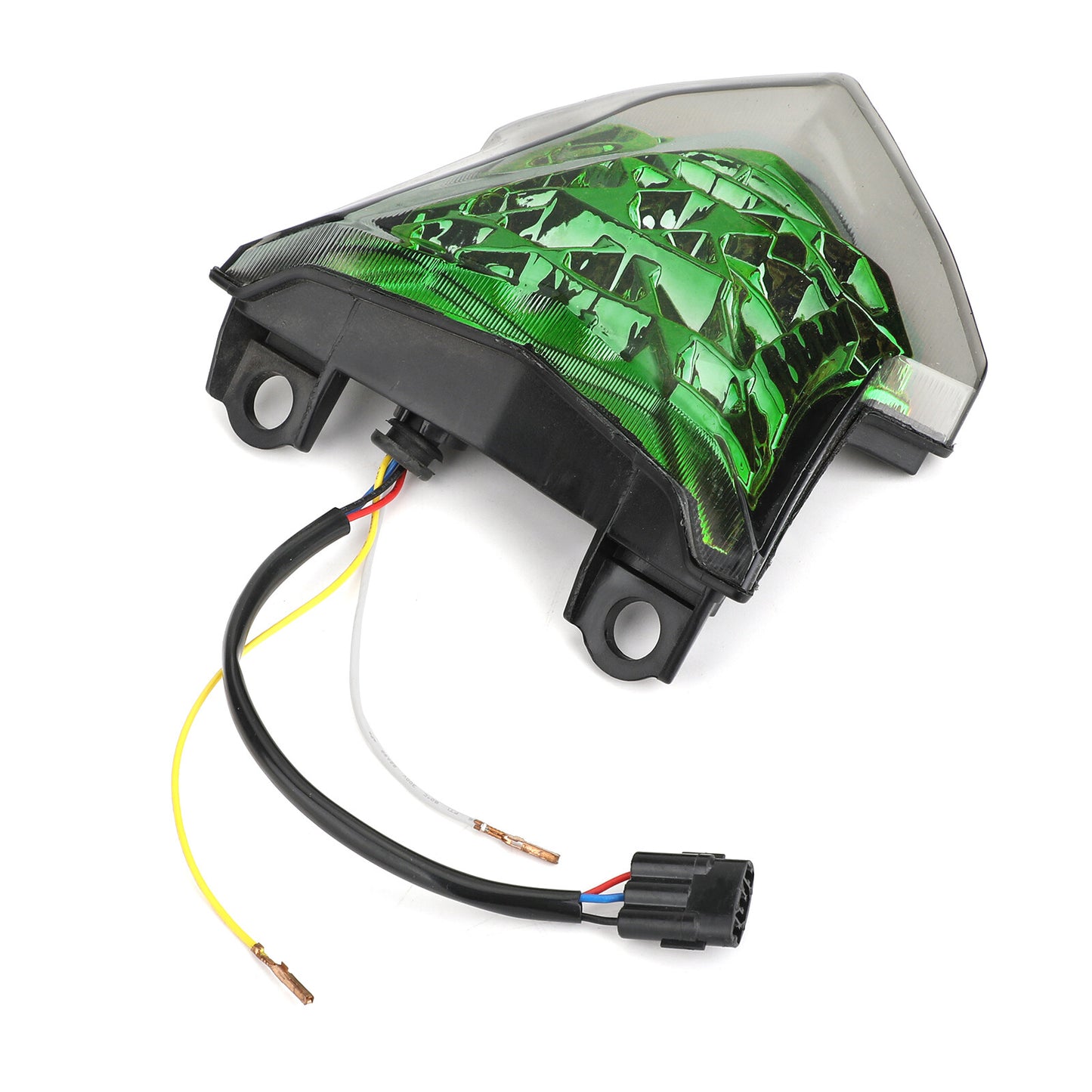LED Brake Turn Signals Taillight For Kawasaki Z650 Ninja 650 Z900 2017-24 Green
