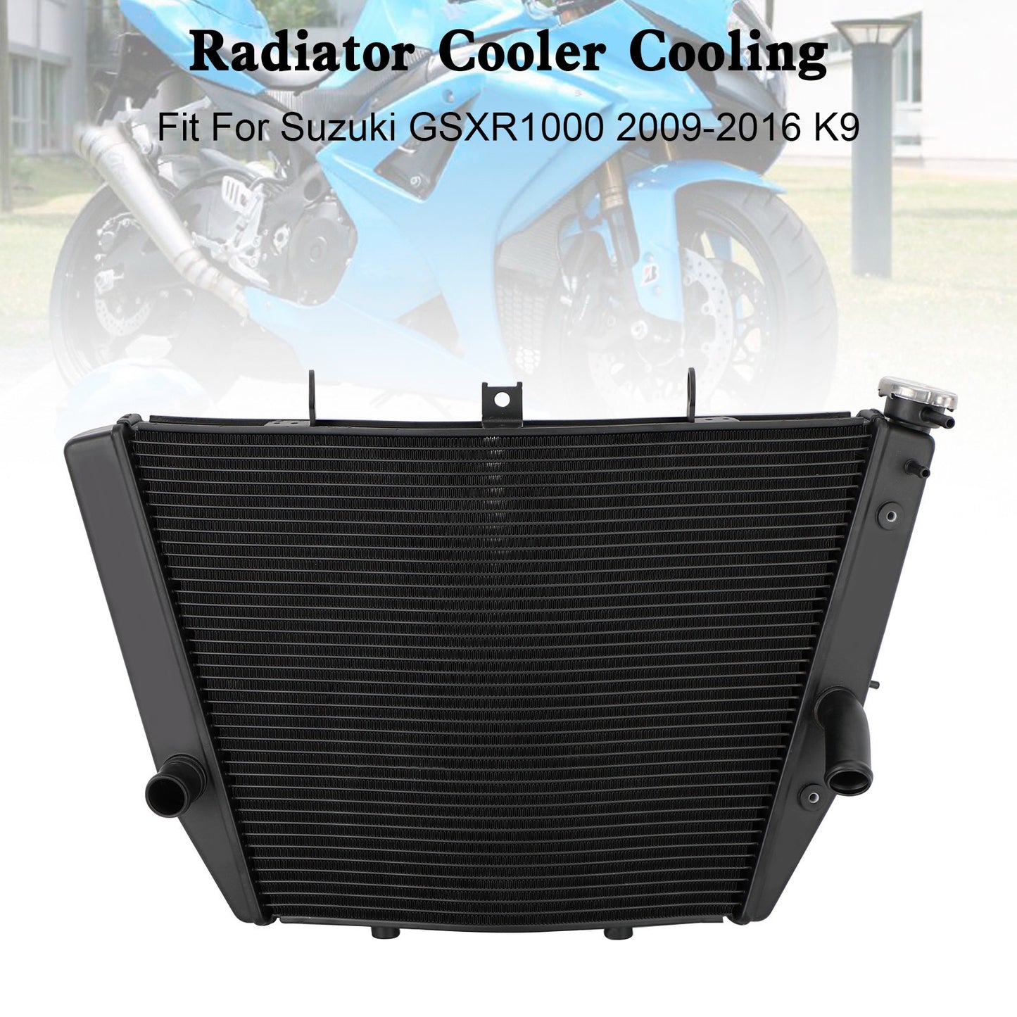 Engine Radiator Cooler Cooling For Suzuki GSXR1000 GSX-R1000 2009-2016 K9