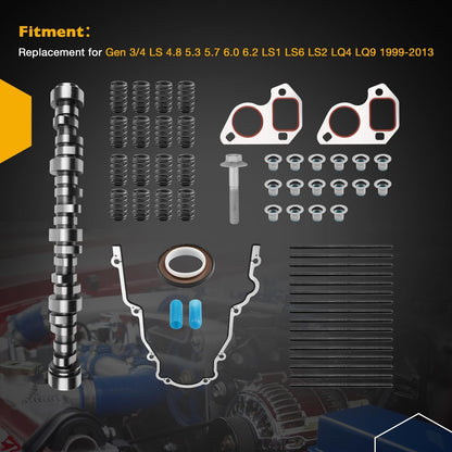 Sloppy Mechanics Stage 2 Cam Kit For 1997-14 Chevy Silverado GMC Sierra Pontiac