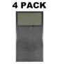 Solid Spare (4) Rangaire 610027 For Range Lens Grease Filter 7-5/8"x14-1/8"x3/8" (AFF119-L)