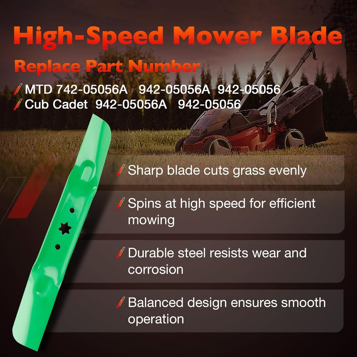 54" Mower Blade Spindle Belt Wheel Idler Kit For Cub Cadet ZT1 ZT2 Troy-Bilt MTD