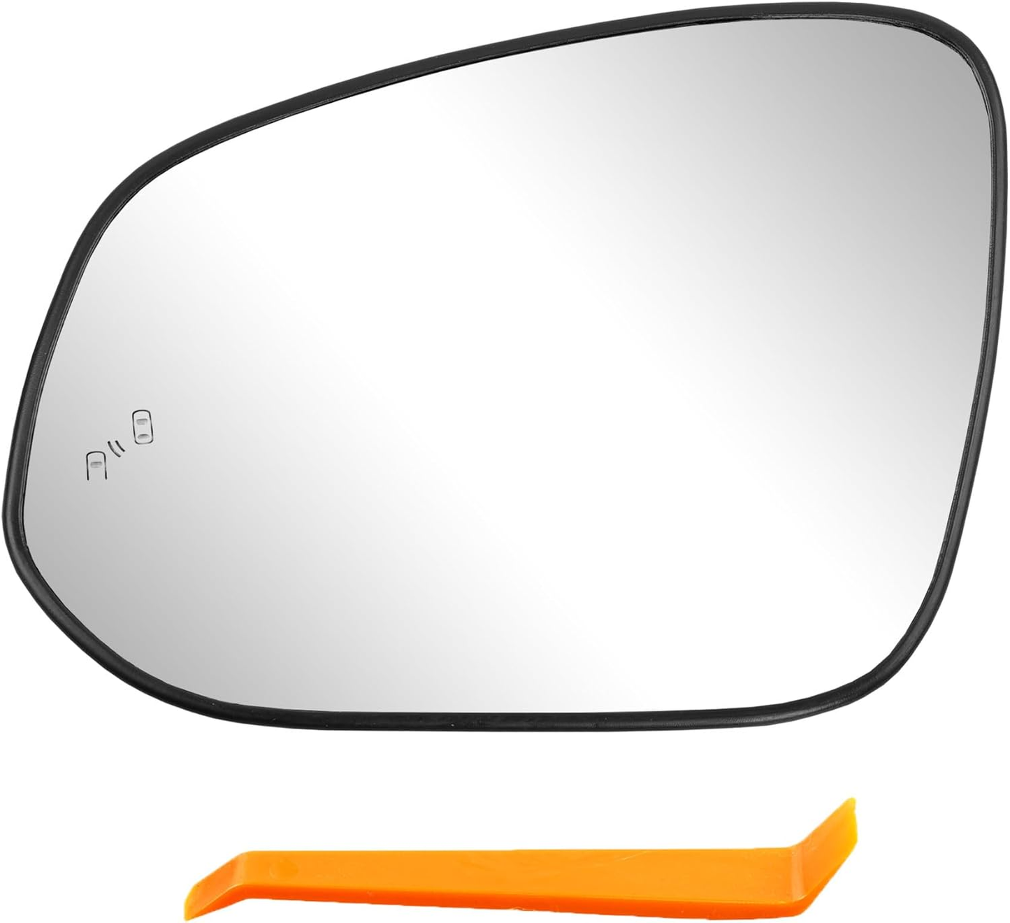 Heated Mirror Glass w/ BSD Left Driver Side For 13-24 Toyota RAV4 Tacoma 4Runner