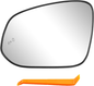 Heated Mirror Glass w/ BSD Left Driver Side For 13-24 Toyota RAV4 Tacoma 4Runner