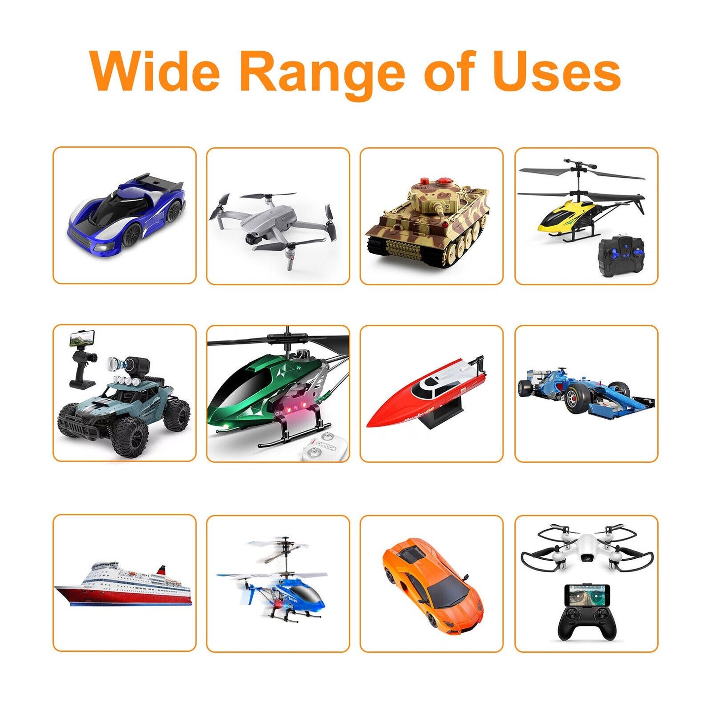 4-IN-1 Hex Screw Driver Set Repair Tools Kit 1.5mm 2.0mm 2.5mm 3.0mm For RC Car