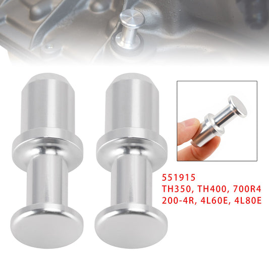 551915 Dipstick Tube Plug Seal For GM TH350 TH400 700R4 4L60E 4L80E0 0.6” 2PCS