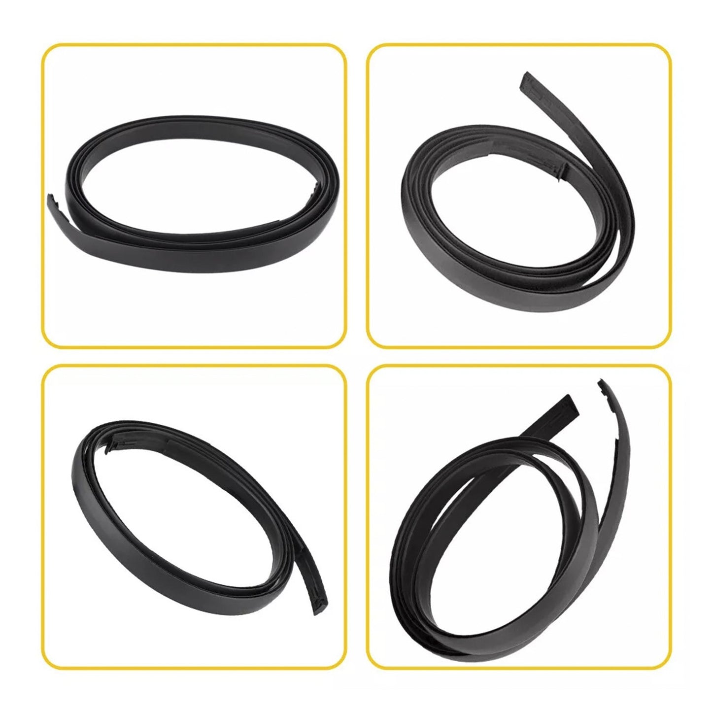 2PCS Roof Drip Molding Trim Center Rubber For Scion xB 2008-2015 US