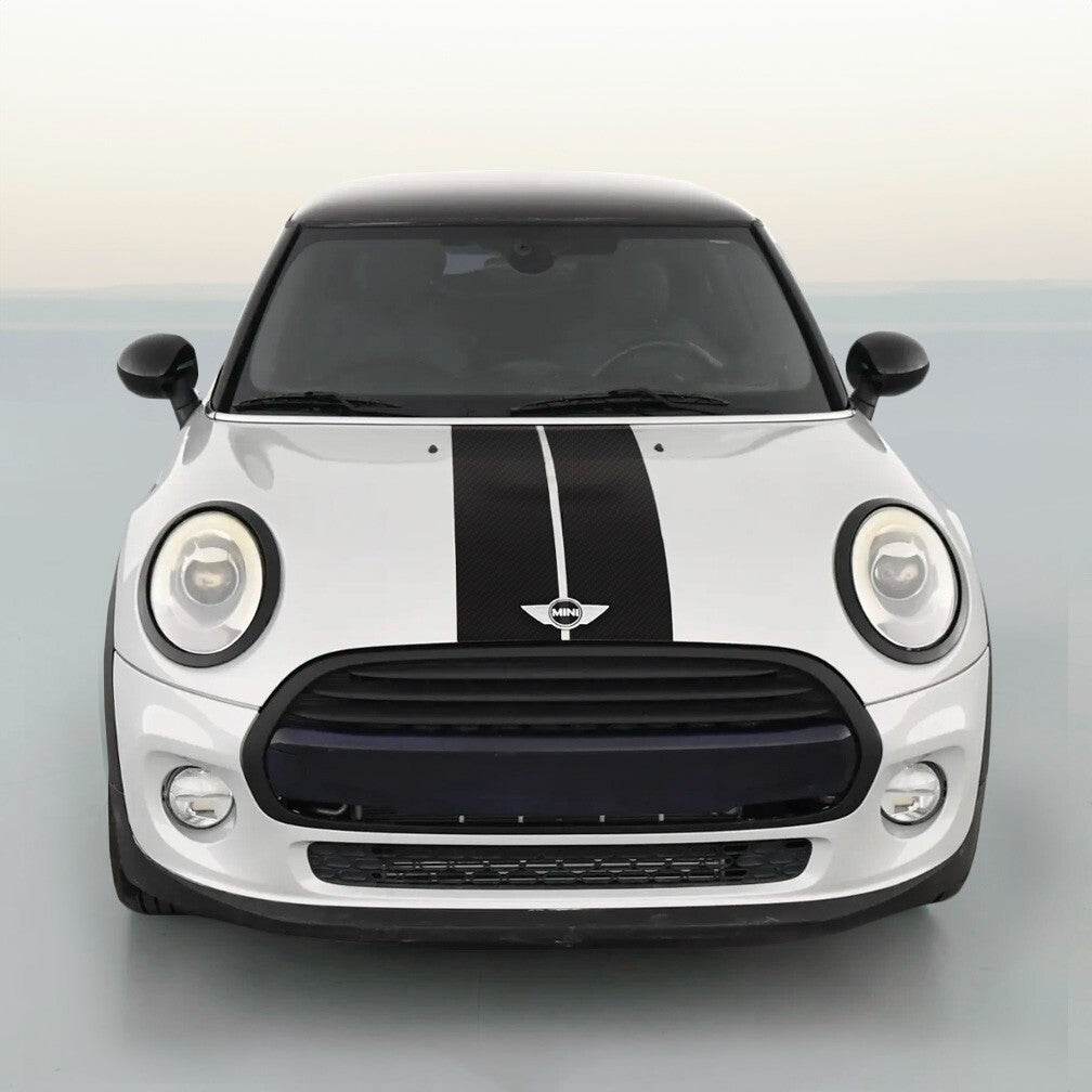 4" VINYL BONNET and BOOT RALLY STRIPES RACING STRIPE DECAL KIT For MINI COOPER S