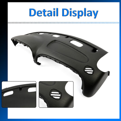 Solid Spare Dash Instrument Panel Pad Replacement Vent For 98-02 01 Dodge Ram 1500 2500 3500