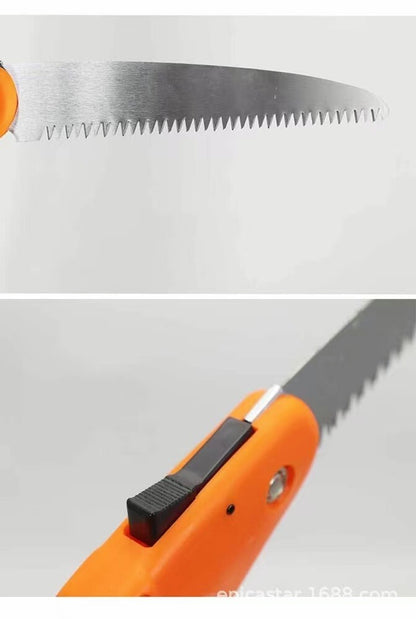 Compact Folding Saw Camping Survival Pruning Garden Pocket Outdoor Backpacking