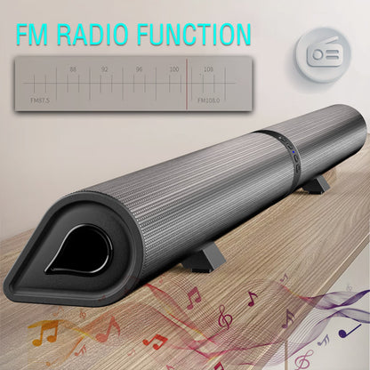 Detachable Surround Sound Bar Wireless Subwoofer 2 Speaker System Home Theater`